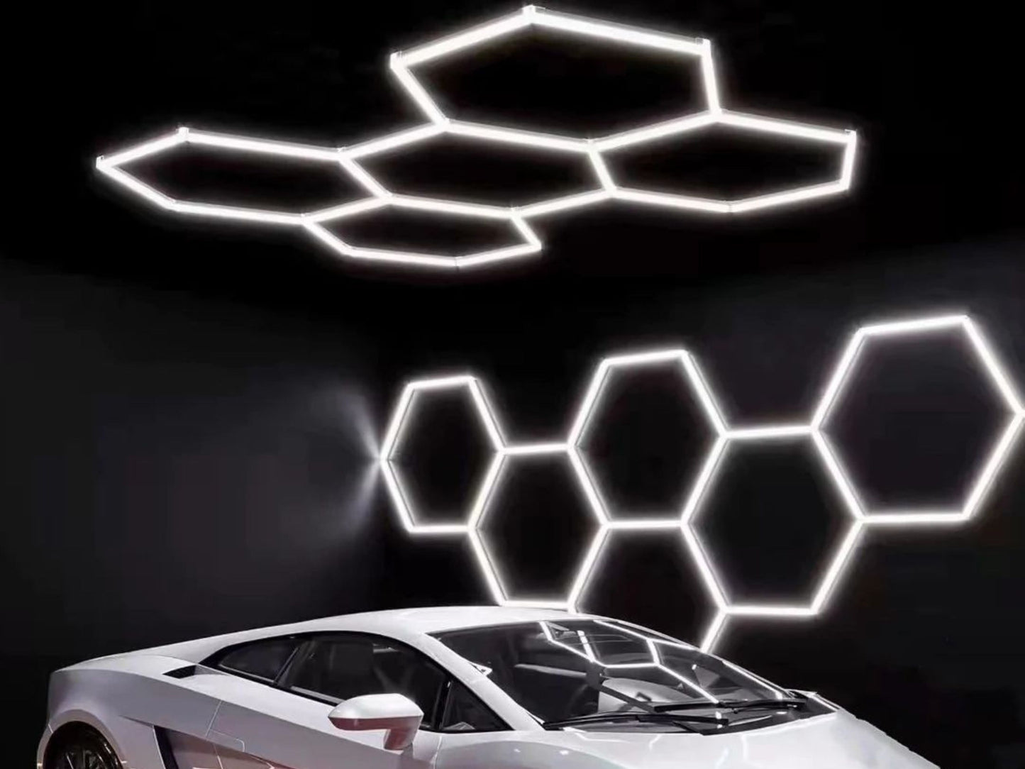 Premium Hexagon LED Lighting Grids