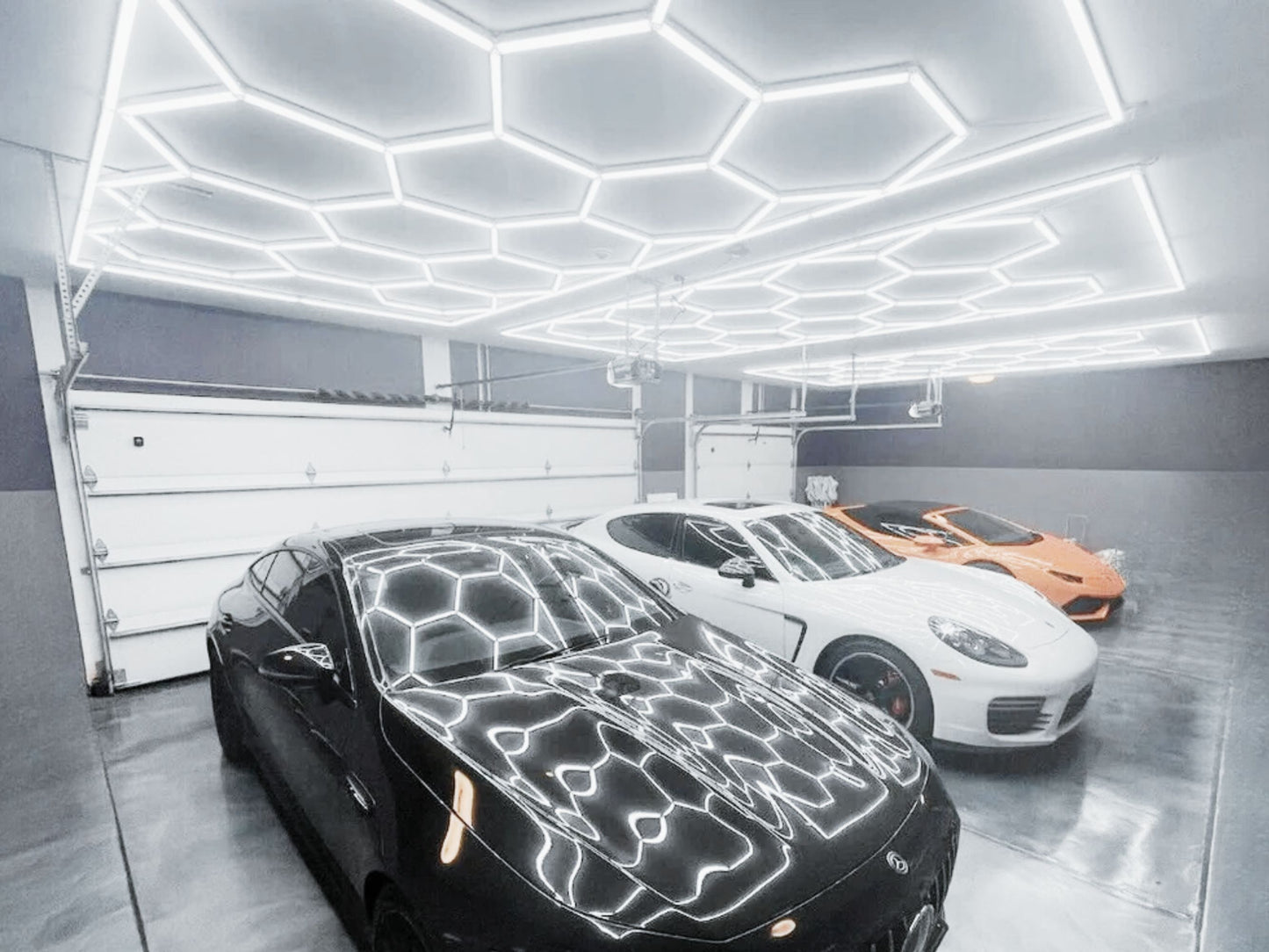 Premium Hexagon LED Lighting Grids