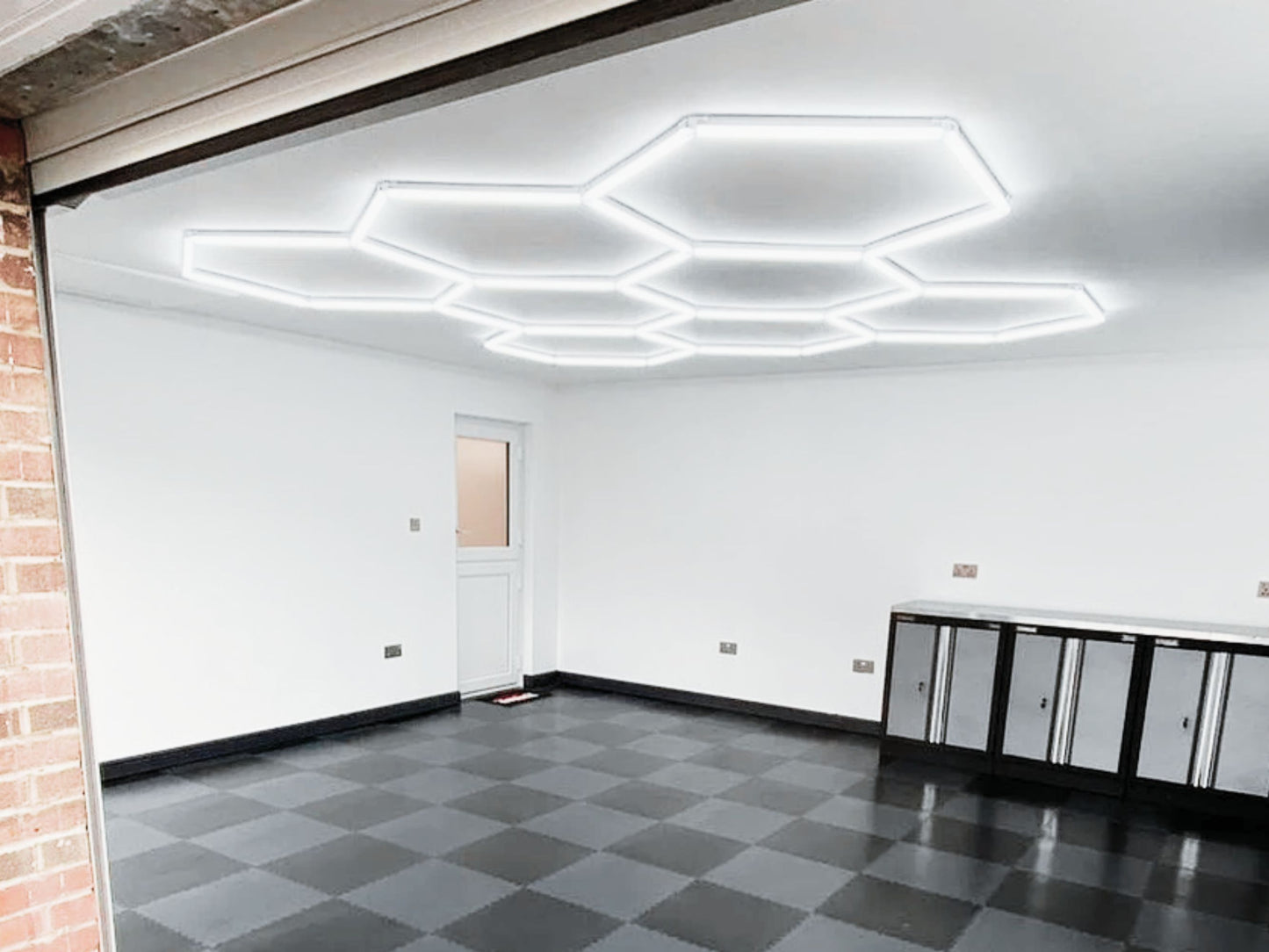 Premium Hexagon LED Lighting Grids